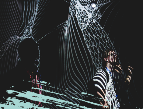 2017 Art Installation, Infinity Room – Photo by Sara Marjorie Strick