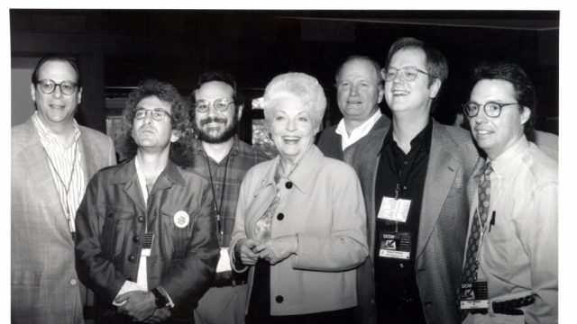 Governor Ann Richards and the SXSW Directors at SXSW 1993. Photo by Theresa Dimenno.