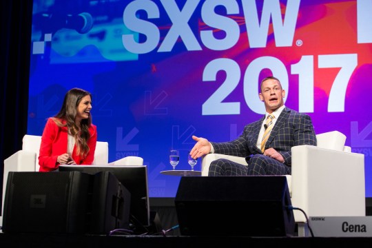 Featured Speaker John Cena at SXSW 2017 - Photo by Errich Petersen