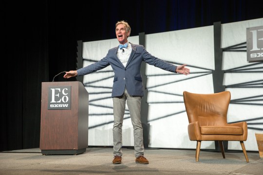 SXSW Eco 2016 – Bill Nye Keynote: The Optimistic View for Merging Energy and Climate Policies – Photo by Steve Rogers