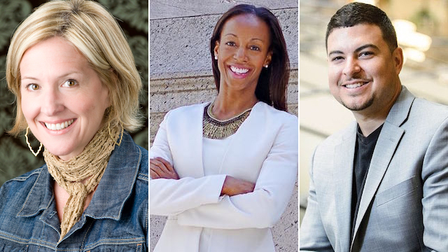 Brené Brown, Sarah Elizabeth Lewis and Roberto Rivera