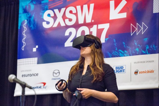 VR/AR Session during SXSW 2017 - Photo by Akash Kataria