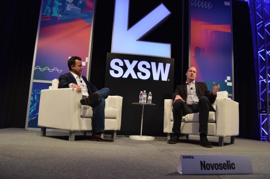 Krist Novoselic and John Avlon by Nicole Burton