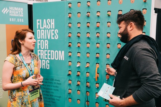 The Social Impact Pavilion at the 2017 SXSW Trade Show