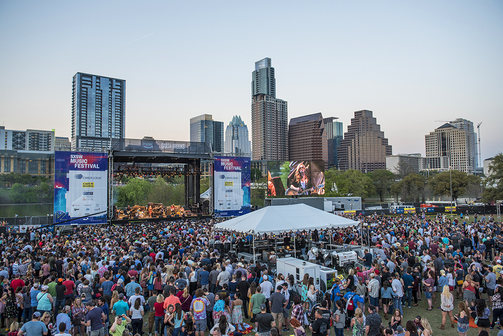 Outdoor Stage - SXSW 2017 - Photo by Merrick Ales