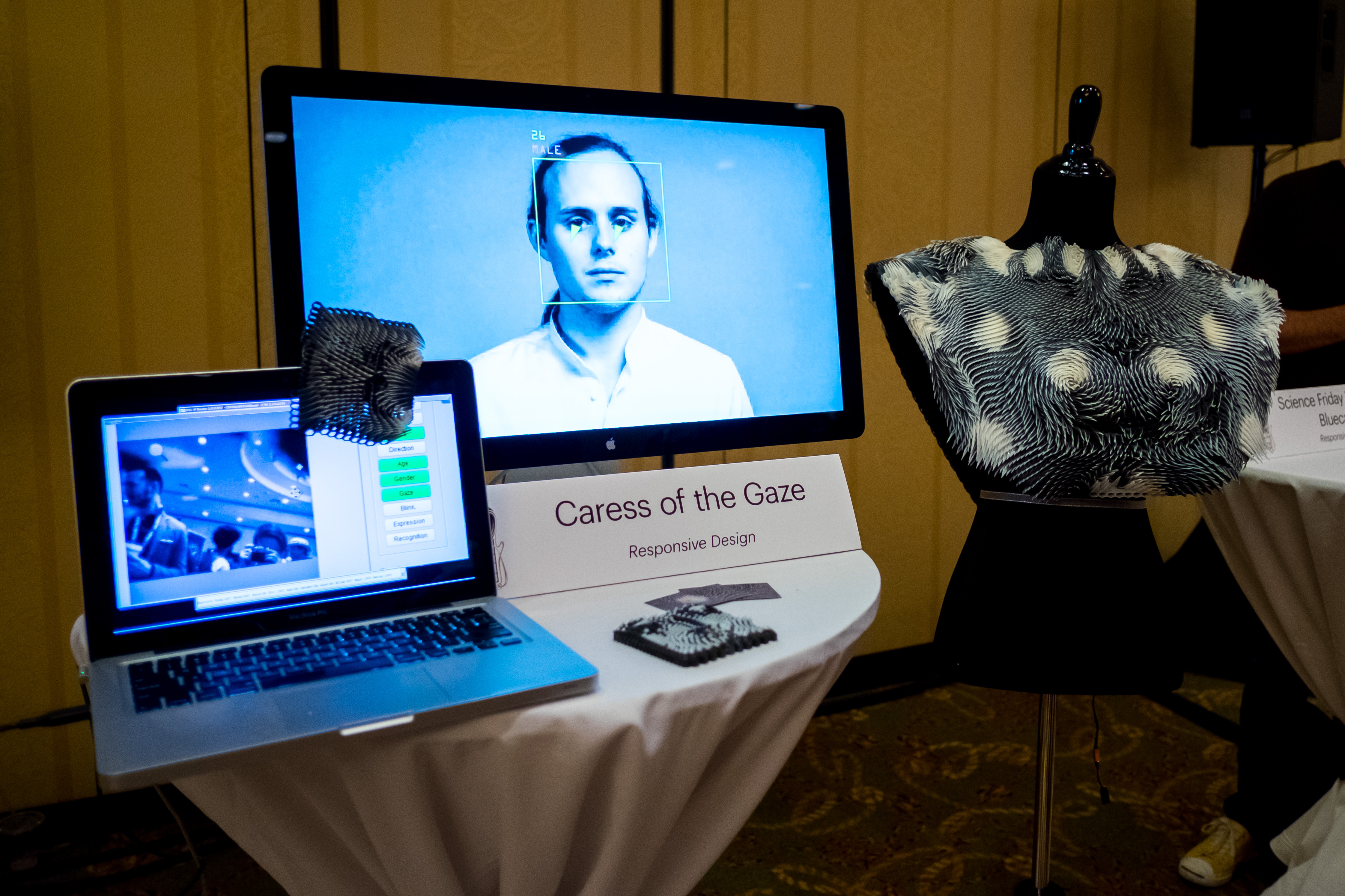 SXSW Interactive Innovation Awards 2016 Finalist Showcase Winner Caress of the Gaze - Photo by Corey Mendez