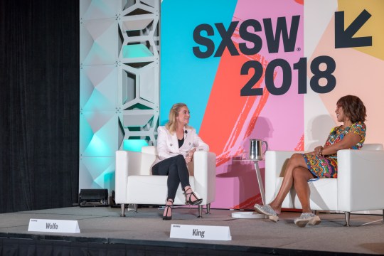 Whitney Wolfe Herd at SXSW 2018 by Scott Paxton