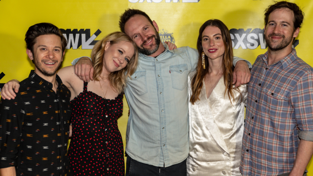 Martin Spanjers, Director Roxanne Benjamin, Casey Adams, Karina Fontes, John Beach