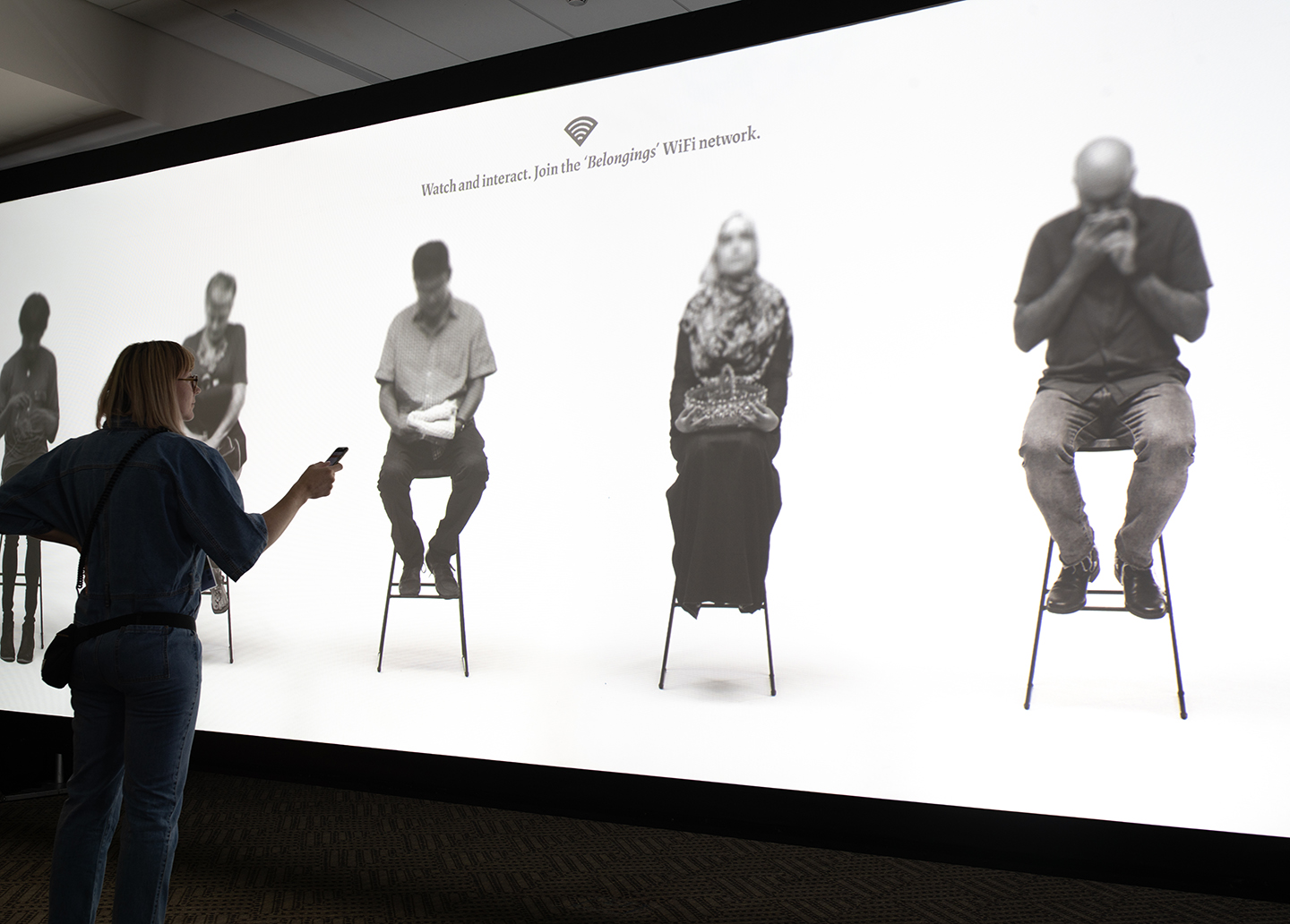 Art Program: Belongings by John-Paul Marin, Matt Smith, Patrick Abboud, Tea Uglow, Kirstin Sillitoe. Find it in Room 403 on the fourth floor of the JW Marriott.