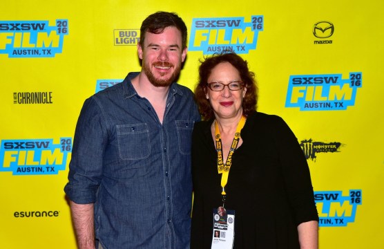 Joe Swanberg & Janet Pierson, SXSW 2016. Photo by Jason Bollenbacher/Getty Images
