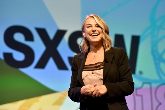 Esther Perel speaks onstage as SXSW 2018 Interactive Keynote. Photo by Amy E. Price/Getty Images for SXSW