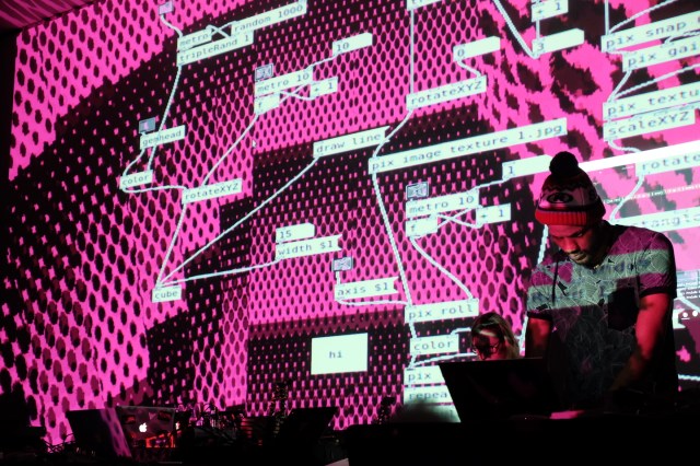 Algorave. Photo by Antonio Roberts