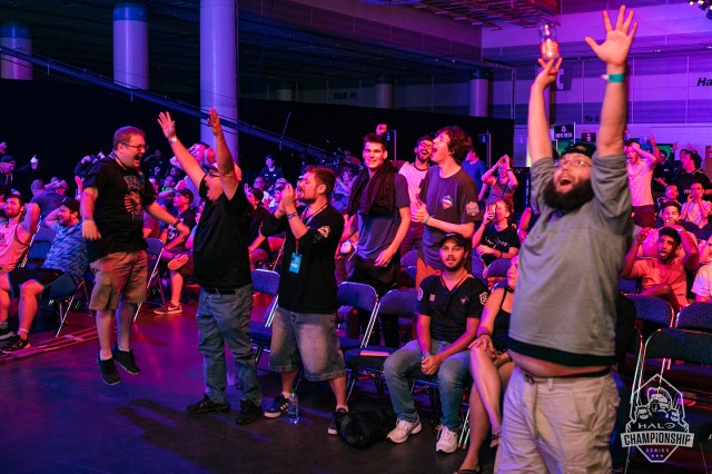 Celebrations at July 2018 HCS Competition in New Orleans. Photo by Robb McCormick