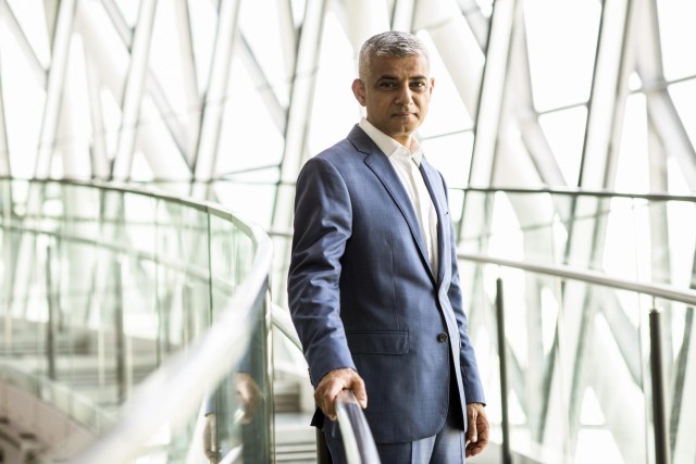 Sadiq Khan. Photo by Caroline Teo