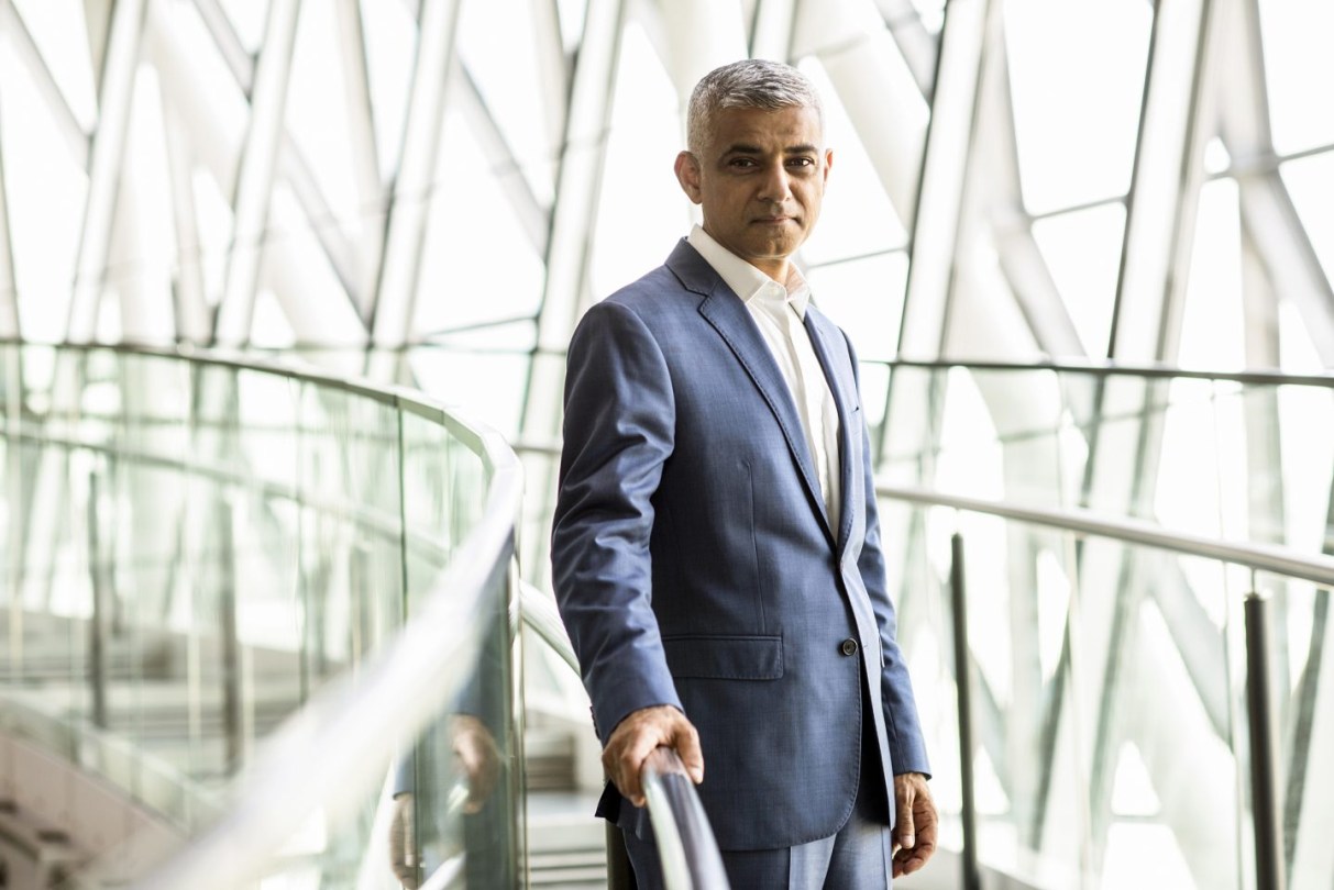 Sadiq Khan. Photo by Caroline Teo