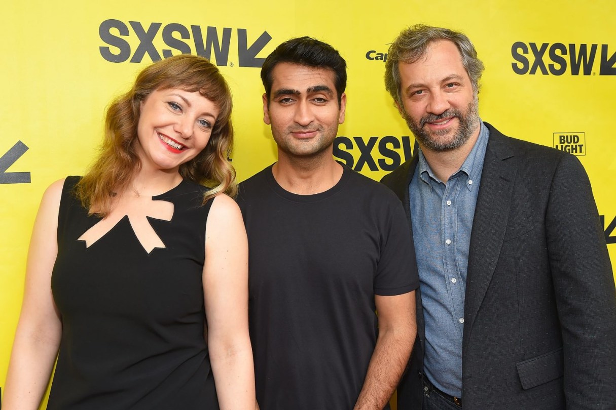 Emily V. Gordon, Kumail Nanjiani & Judd Apatow
