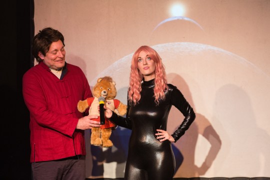 Elon Musk Comedy Keynote: The Frightening and Awful Future of Humanity – Photo by Cal Holman