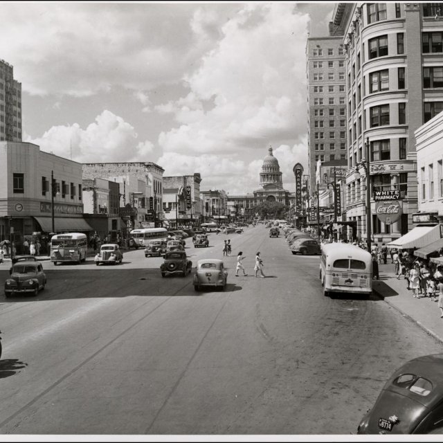 Congress Avenue in 1941
