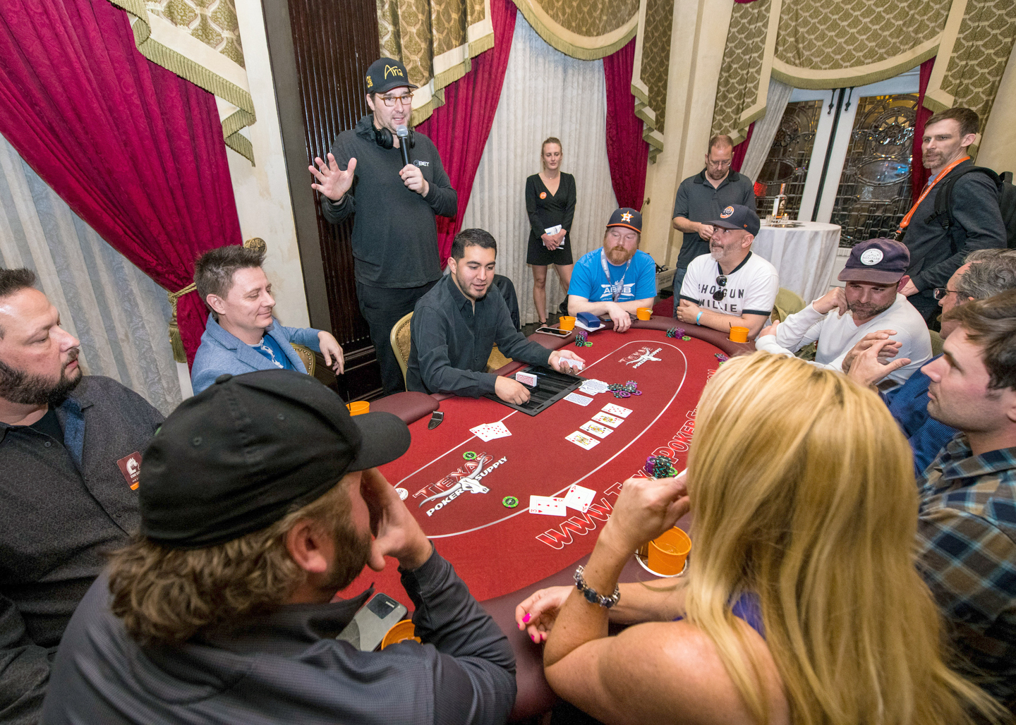 Kimo Sabe Mezcal Trusted Friend Poker Tournament with Phil Hellmuth, Driskill Hotel, SXSW 2019