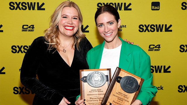 VP of Film & TV at SXSW, and Brittany Snow, winner of Narrative Feature Award and Thunderbird Rising Special Award for 
