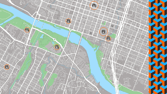 2024 SXSW Film & TV Badge Blog - Downtown Austin Hot Spot Map
