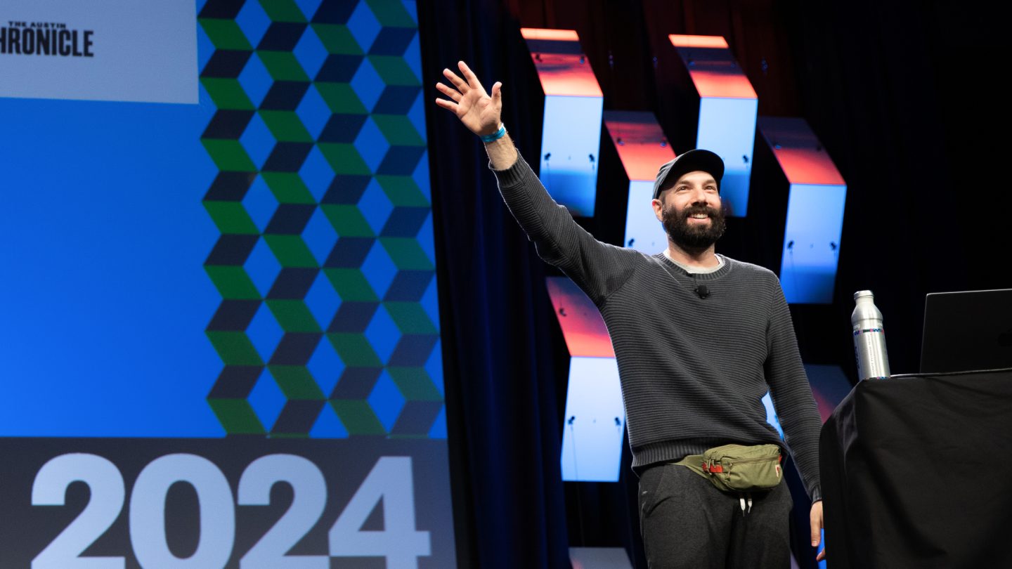Keynote: Death of the Follower & the Future of Creativity on the Web with Jack Conte – SXSW 2024 – Photo by Hutton Supancic