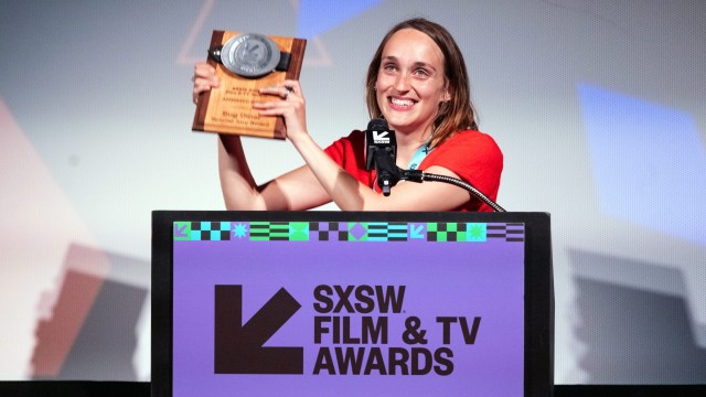 Animated Short Competition winner, Phoebe Hart, at the 2024 SXSW Film & TV Awards - Photo by Samantha Burkardt Animated Short Competition winner, Phoebe Hart, at the 2024 SXSW Film & TV Awards - Photo by Samantha Burkardt