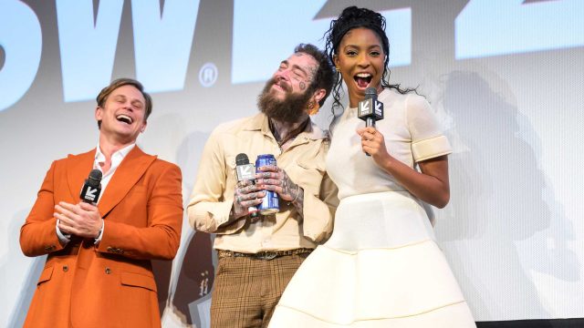 'Road House' Premiere (L-R) Billy Magnussen, Post Malone and Jessica Williams, SXSW 2024 Film & TV Festival