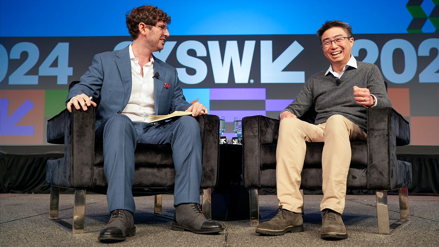 SXSW 2024 Featured Session: AI and Humanity’s Co-evolution with OpenAI’s Head of ChatGPT Peter Deng – Photo by Akash Kataria