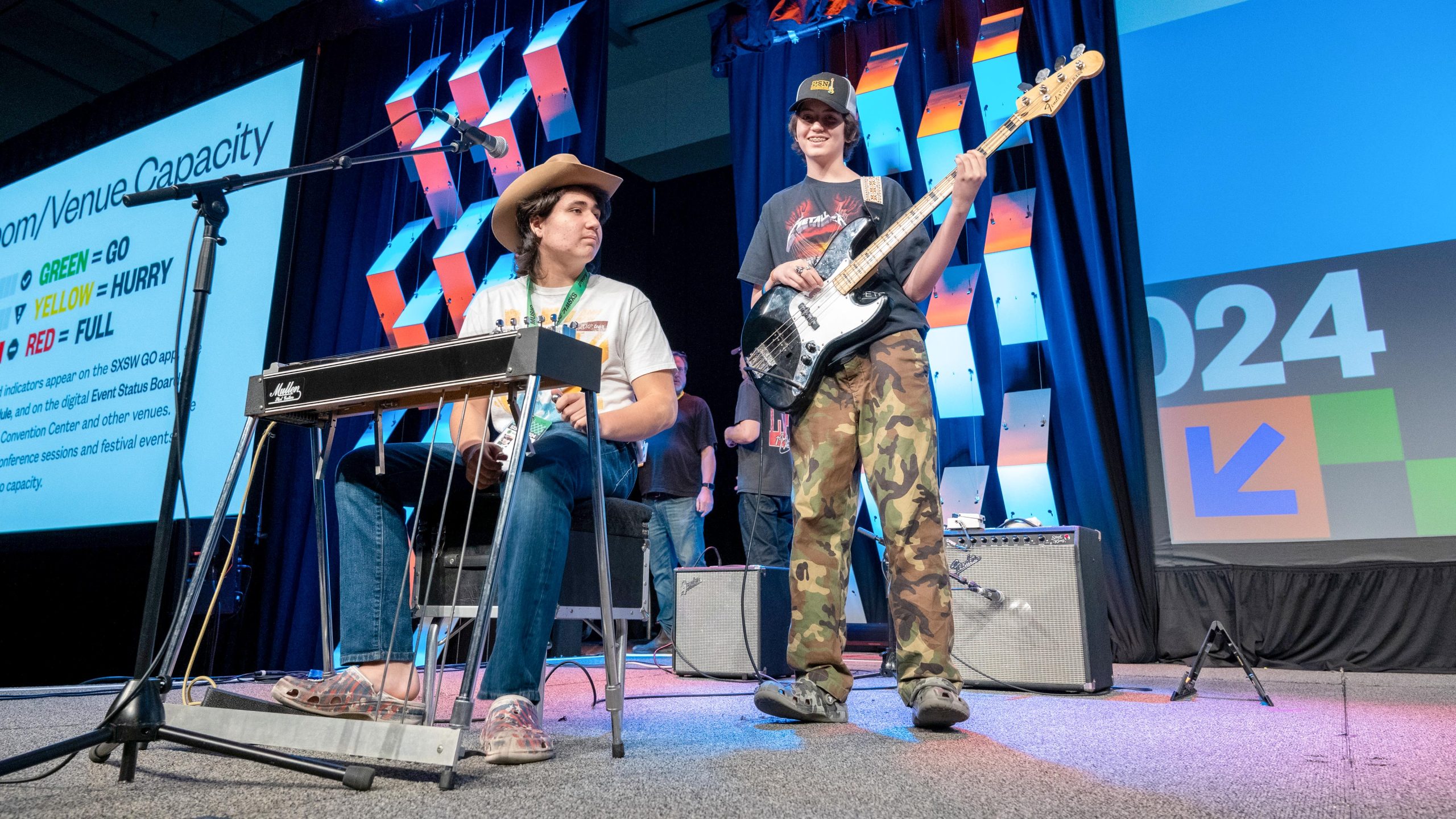 Pedal Steel Noah – SXSW 2024 Keynote Prelude – Photo by Will Blake Pedal Steel Noah – SXSW 2024 Keynote Prelude – Photo by Will Blake
