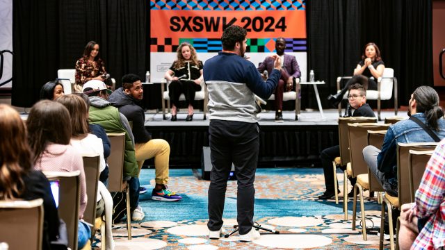 Session: Democracy Takes A Village – SXSW 2024 – Photo by Virginia Hernandez