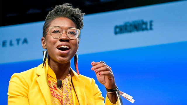 Keynote: A Conversation with Dr. Joy Buolamwini – SXSW 2024 – Photo by Amanda Stronza Keynote: A Conversation with Dr. Joy Buolamwini – SXSW 2024 – Photo by Amanda Stronza