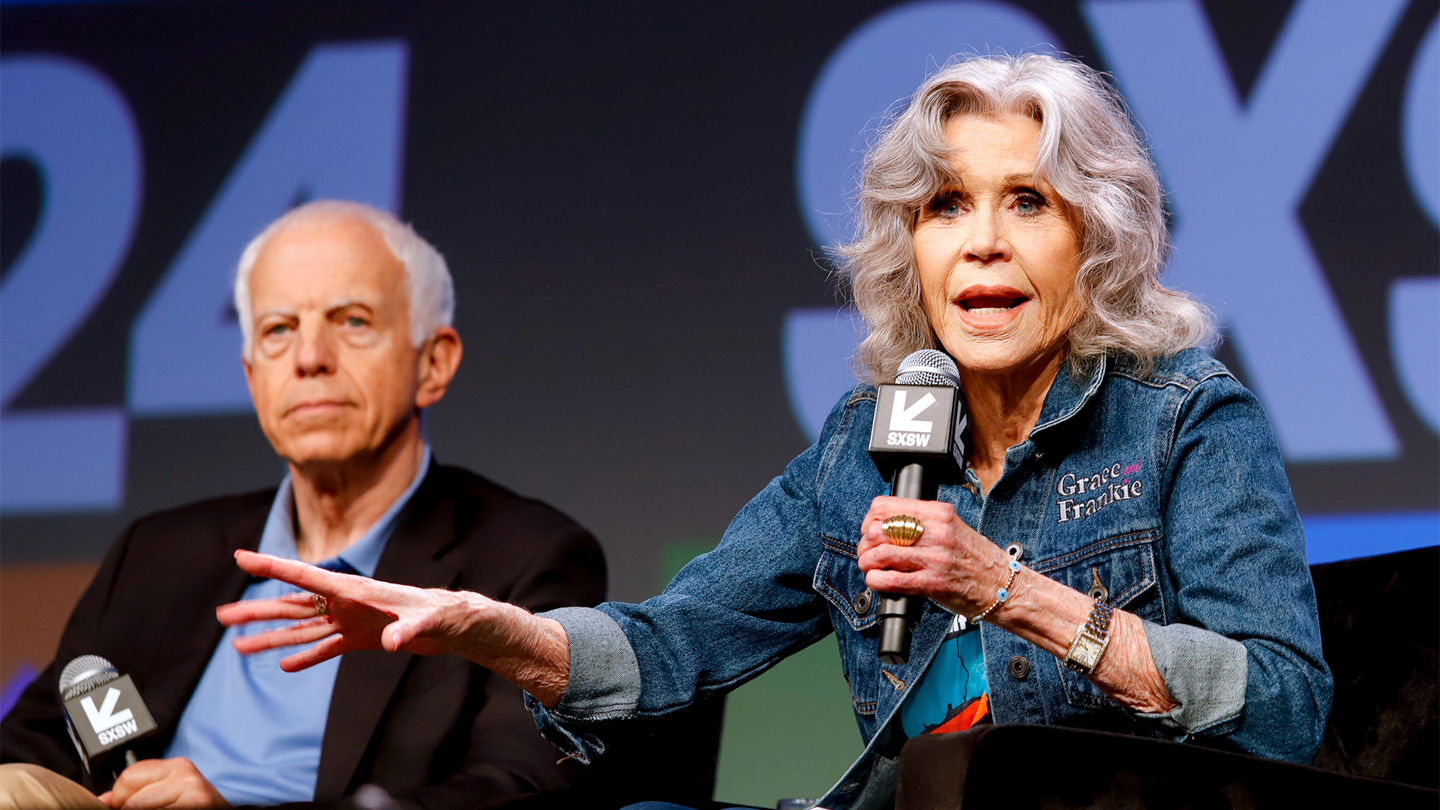 Jane Fonda and David Fenton – SXSW 2024 – Photo by River Callaway