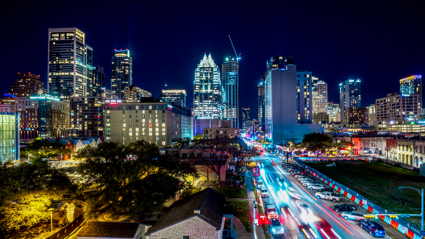 Austin Cityscape – SXSW 2024 – Photo by Darah Hubbard