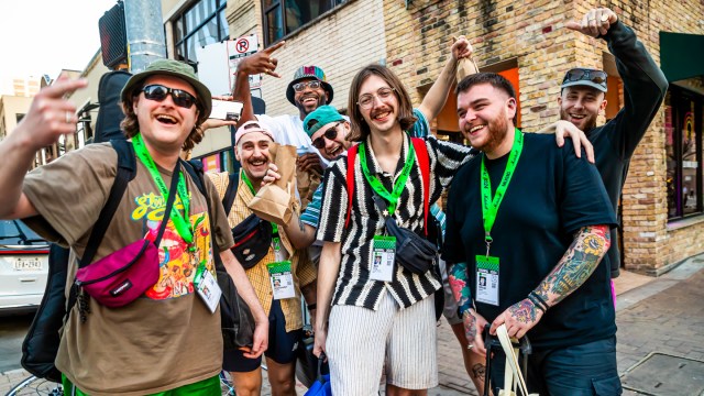 SXSW 2024 Attendees – Photo by Aaron Rogosin