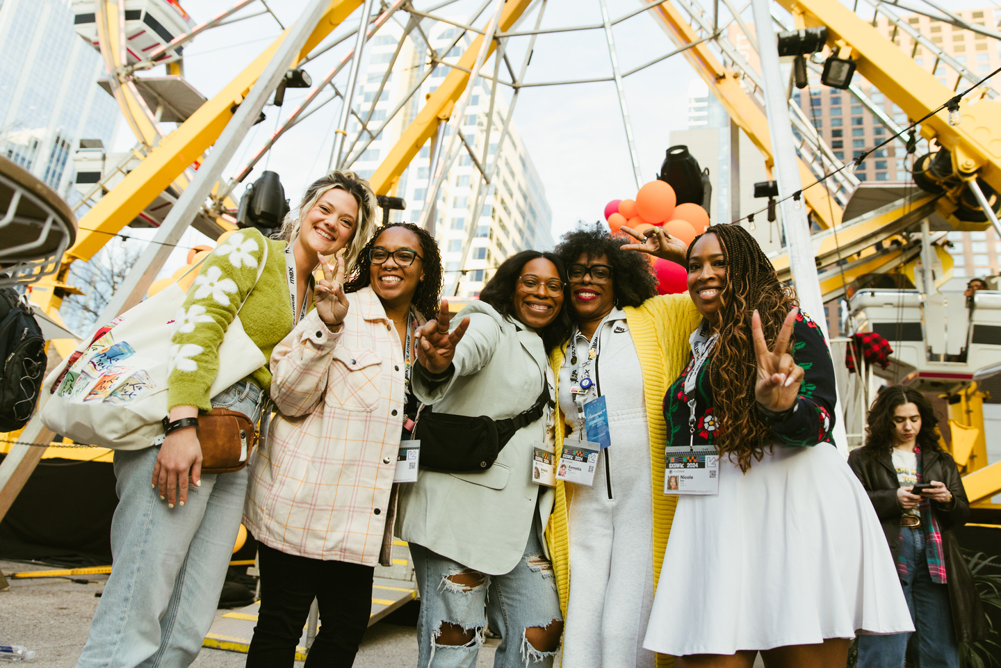 SXSW 2024 Attendees – Photo by Natalie Guillot