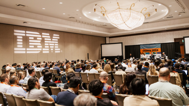 IBM Track Sponsor – SXSW 2024 – Photo by Drew Elaine