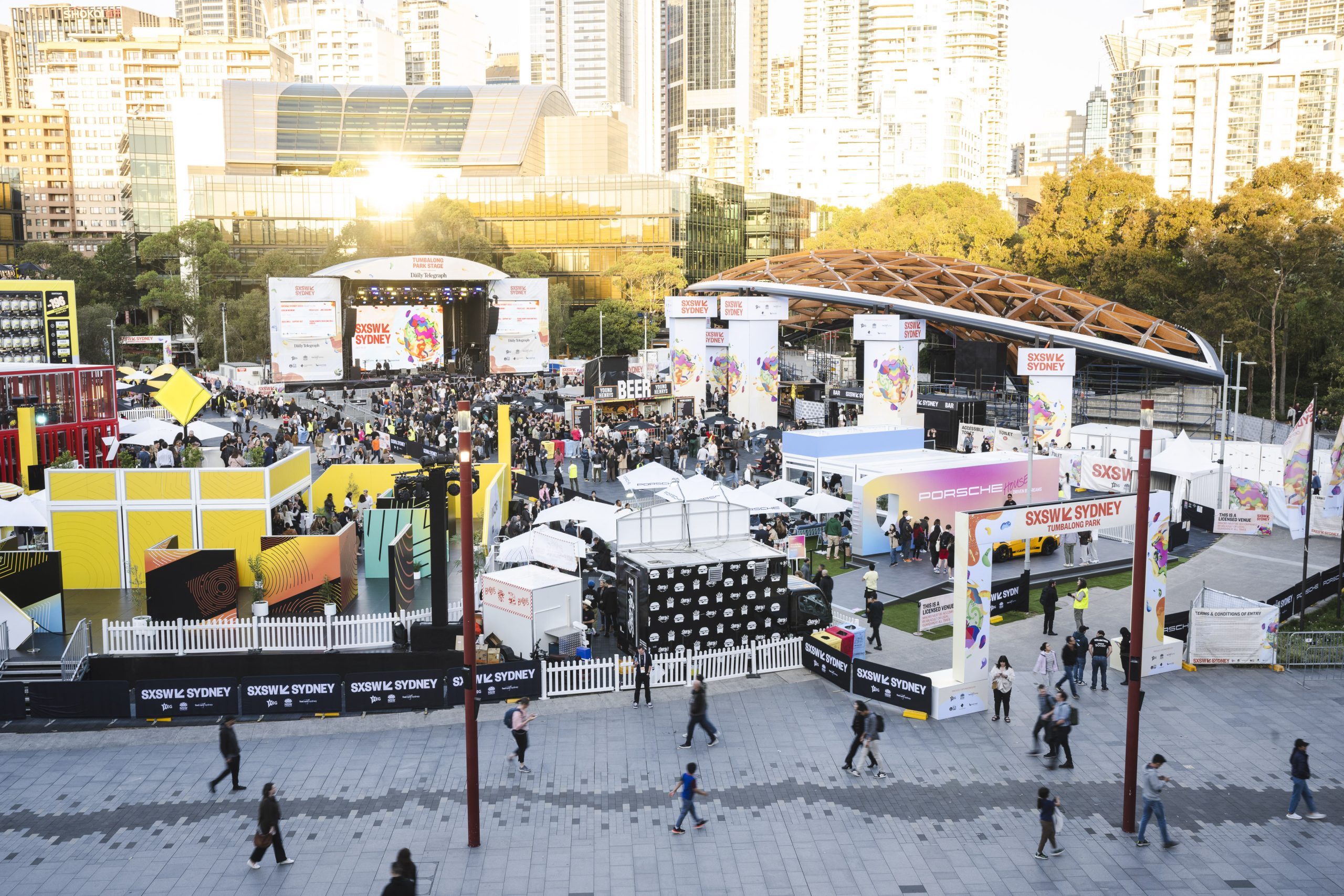 SXSW Sydney Tumbalong Park – Photo by Paul McMillan