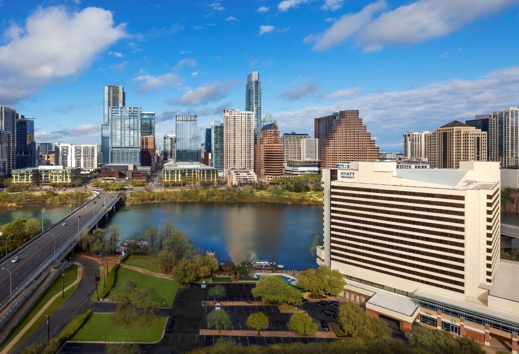 Austin Skyline, Hyatt Regency hotel