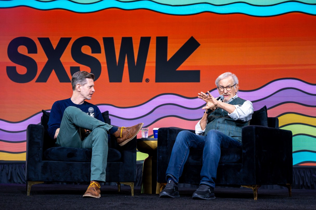 Sean Fennessey and Steven Spielberg at 