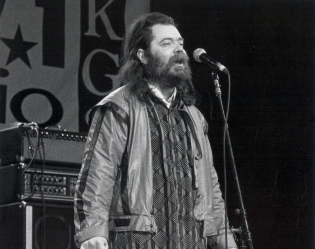 Roky Erickson at SXSW 1993. Photo by Martha Grenon.