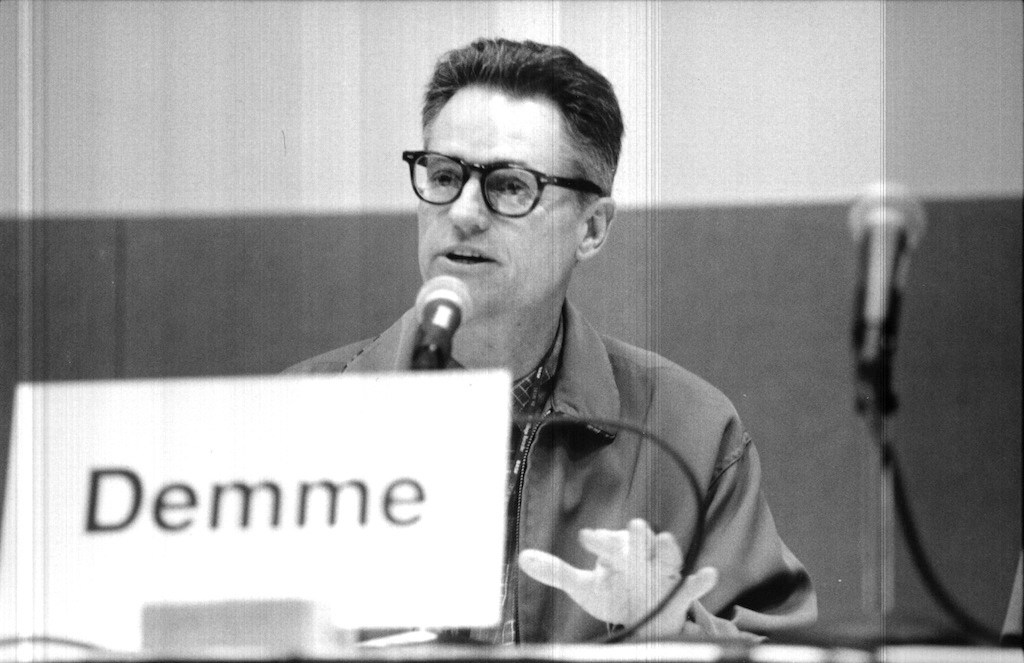 Jonathan Demme at SXSW Film 1997. Photo by Shelley Rutledge.