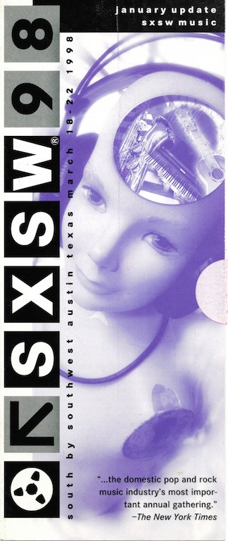 SXSW 1998 Brochure