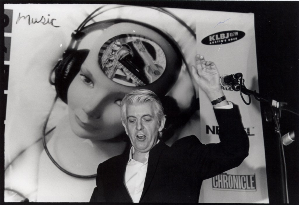 Nick Lowe at SXSW 1998. Photo by Martha Grenon.