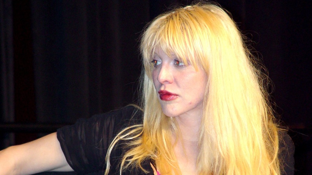 Courtney Love at SXSW 2002. Photo by Gary Miller.