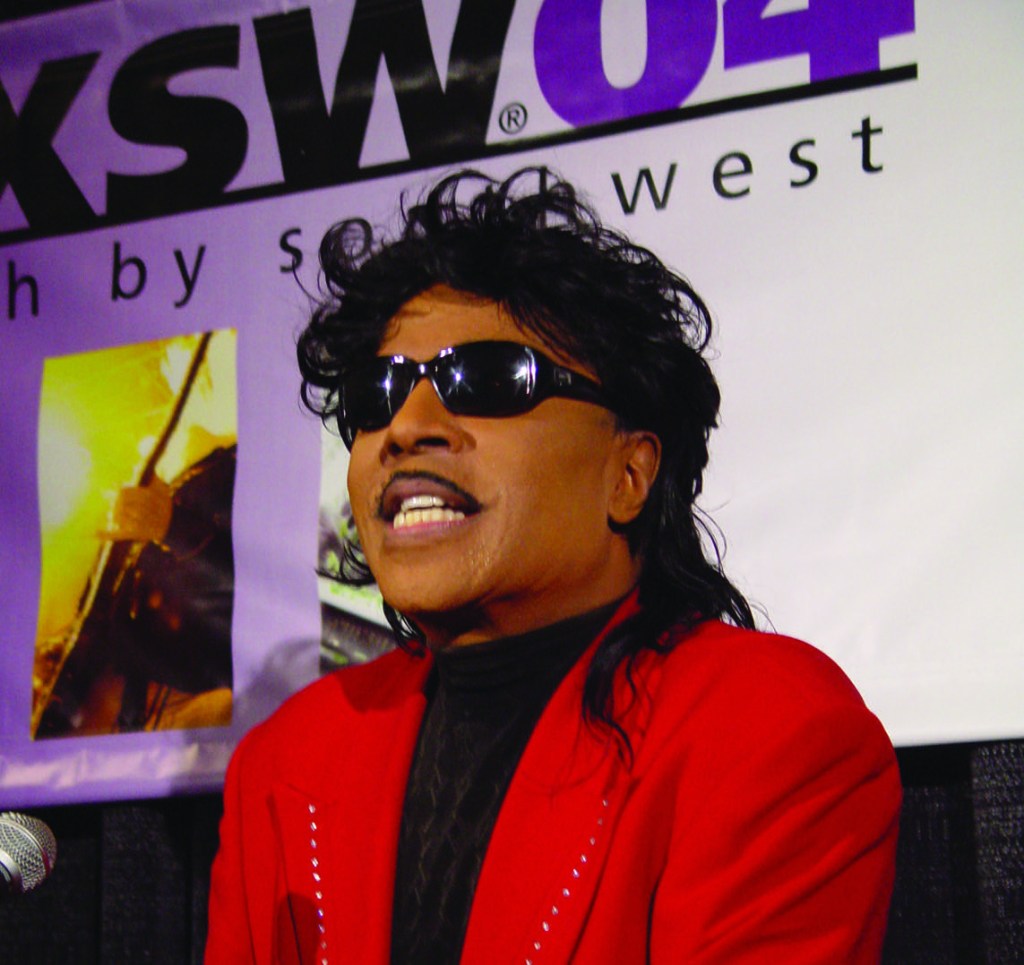 Little Richard at SXSW 2004. Photo by Gary Miller.