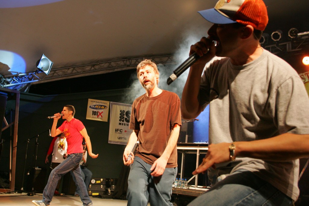 Beastie Boys at SXSW 2006. Photo by Gary Miller.