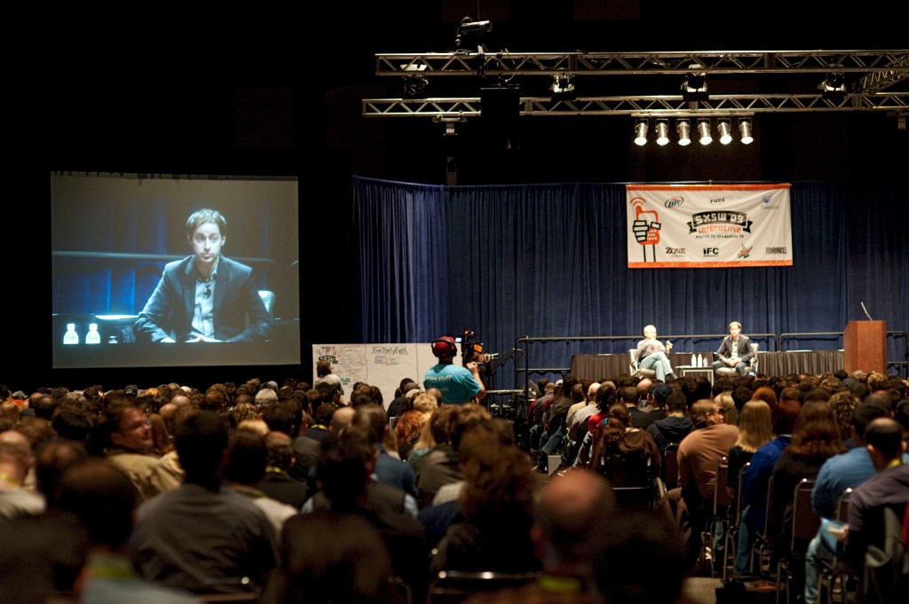 Nate Silver (FiveThirtyEight) at SXSW Interactive 2009. Photo by William Dunn.