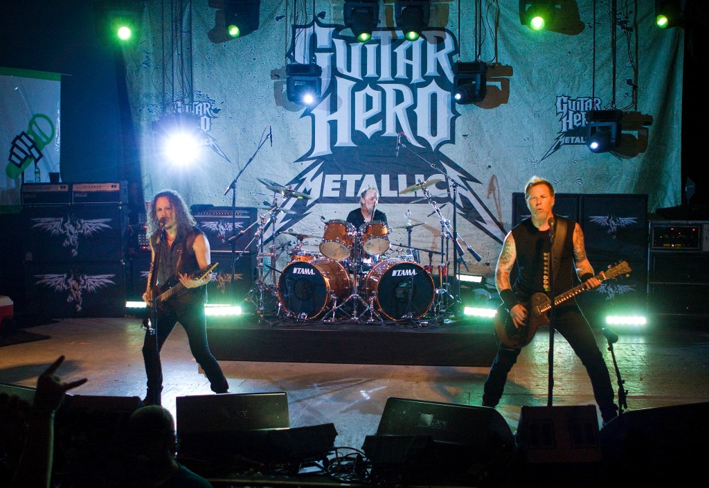 Metallica at SXSW 2009. Photo by Scott Melcer.