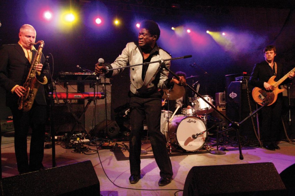 Charles Bradley and the Menahan Street Band at SXSW 2011. Photo by Timmy Huynh.
